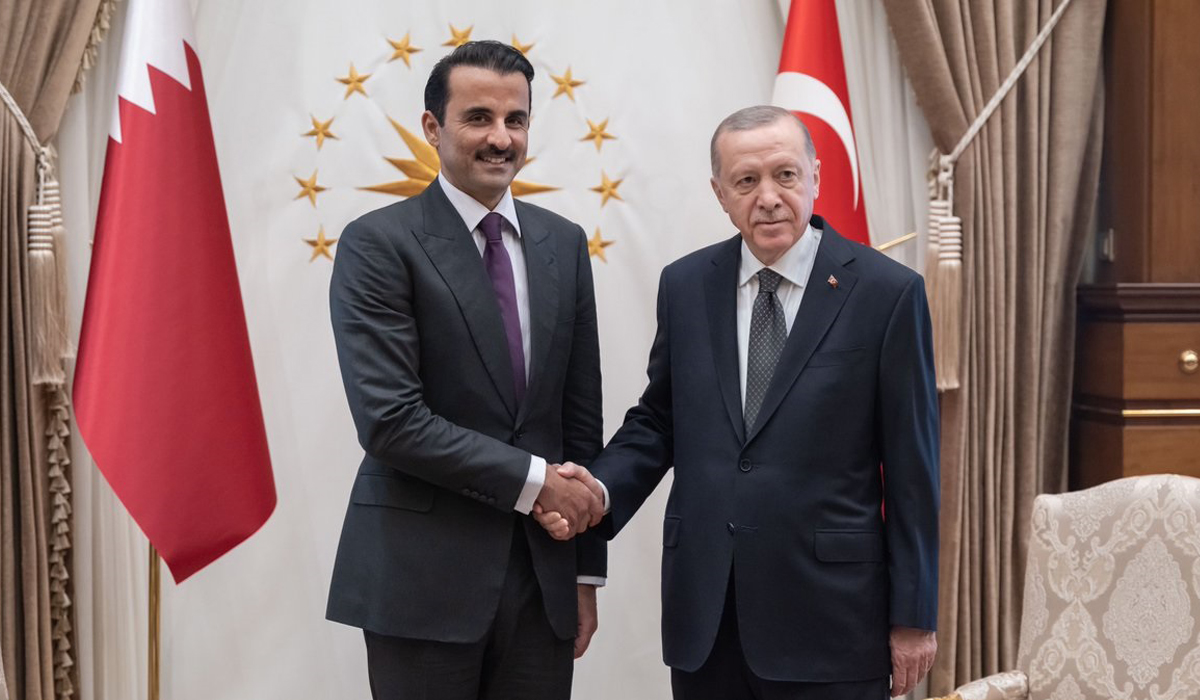 HH the Amir's Visit to Ankara Garners Interest of Turkish Media